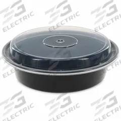 PACTIV Disposable Carry-Out Food Container: Plastic, 1 Compartments, 24 oz Capacity, 150 PK (MPN NC723B). Key specifications — Container Style: Base/Lid Combo; Weight: Medium-Weight; Closure Type: Detached Lid; Material: Plastic; Container Lid: Included; Microwave Safe: Yes; Product Type: Carry-Out Food Container; Shape: Round.