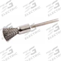 APPROVED VENDOR End Brush: Crimped Stainless Steel, 5/16 in Dia, 0.005 in Fill Dia, 1/8 in Shank (MPN 66254443030). Key specifications — Brand: APPROVED VENDOR.