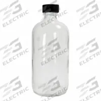 QORPAK Bottle: 960 mL, Amber, 33-400, Phenolic, 20, PolyCone, Type III (MPN 346324). Key specifications — Body Color: Amber; Pre-Cleaned: None; Body Material: Soda Lime Glass; Brand: QORPAK; Screw Closure Size: 33-400; Graduated: No; USP Specification: Type III; Closure Attached: Attached.