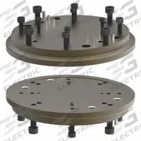DE-STA-CO Cobot Plate: CB-200-R01, 8.79 in Dia. x 0.98 in Ht., Aluminum. Key specifications — attr977817: CB-200; attr977821: Robot Plate; attr950665: DE-STA-CO; attr977810: Aluminum.
