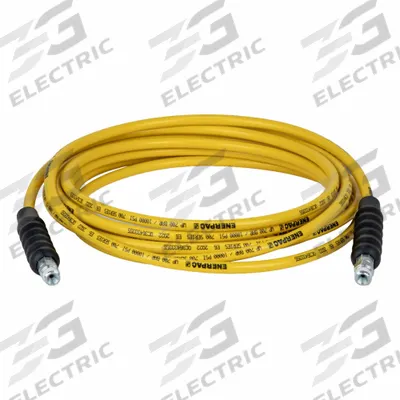 ENERPAC Hydraulic Hose: 1/4 in ID, NPTF x NPTF, 30 ft Lg, 3/8 in x 3/8 in Fitting Size - Enerpac H700 Abrasion-Resistant Hydraulic Hose Assemblies