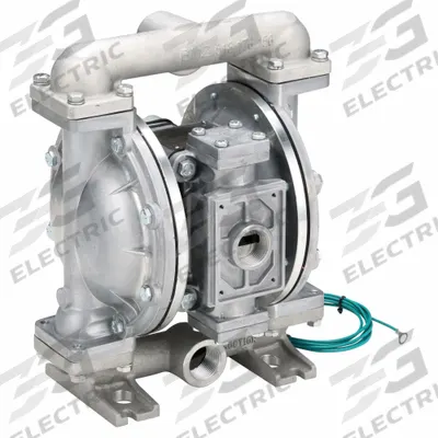 SANDPIPER Double Diaphragm Pump: Aluminum Body, 1 in, NPT, 45 gpm, 231 ft Max. Head - Aluminum Housing Natural Gas-Operated Double Diaphragm Pumps