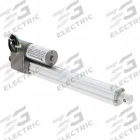 DUFF-NORTON Linear Actuator: LT, 27 lbf Rated Load, 7.9 in Stroke, 12V DC, IP66 (MPN LT25-1-200). Key specifications — Nut Material: Plastic.