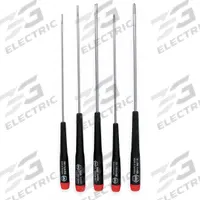 WIHA Precision Screwdriver Set: 1-10 Pieces, 5 Pieces, Phillips/Slotted Tip, Ergonomic Grip (MPN 26192). Key specifications — attr1205274: WIHA; attr1205269: 1/8 in.