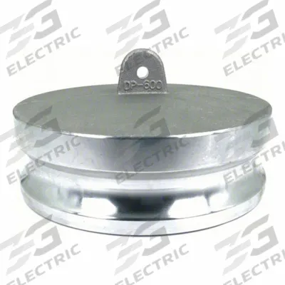 APPROVED VENDOR Cam and Groove Spool Adapter: 6 in Coupling Size, 75 psi Max. Working Pressure @ 70 F - Type DP Aluminum Cam & Groove Dust Plugs