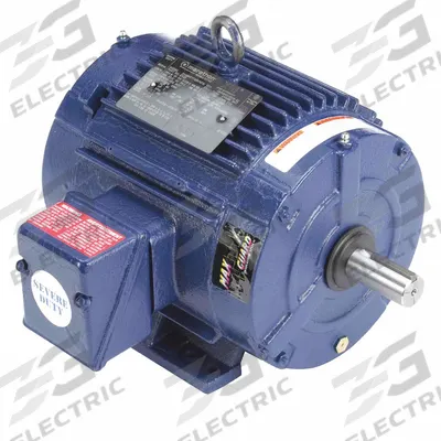 MARATHON MOTORS Severe Duty Motor: Rigid Base Mount, Totally Enclosed Non-Ventilated - Rigid Base 3-Phase General Purpose AC Motors