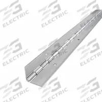 MONROE PMP Piano Hinge: Stainless Steel, 72 in Leaf Ht, 3 in Leaf Wd, Through Hole (MPN CS26030072GA). Key specifications — Material: Stainless Steel.