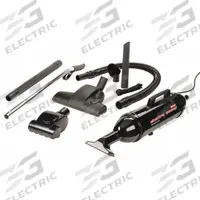 METROVAC Handheld Vacuum: 70 cfm Air Flow, 5.5 lb Wt, 80 dB Sound Level, 1/4 gal Vacuum Capacity (MPN ES-109T). Key specifications — Power Source: Corded; Includes Battery: No; Brand: METROVAC.