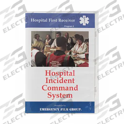 EMERGENCY FILM GROUP Training Software: Hospital First Receiver (MPN FR0702 DVD) - EMT & First Responder Training