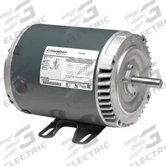 MARATHON MOTORS General Purpose Motor: C-Face/Rigid Base Mount, Open Drip Proof, 7 1/2 hp, 3,525 RPM (MPN 184TTDBD6003). Key specifications — Brand: MARATHON MOTORS; Nameplate Voltage @ 60 Hz: 230/460V AC; Full Load Current @ 60 Hz: 17.8/8.9 A; Nameplate RPM @ 60 Hz: 3,525 RPM; Motor Enclosure: ODP.