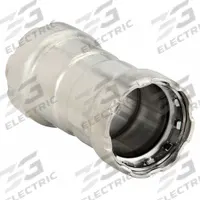 VIEGA MEGAPRESS Crimp Coupling Fitting: 2 in Pipe x 2 in Pipe Size, Press-fit x Press-fit, FKM (MPN 95305). Key specifications — Brand: VIEGA MEGAPRESS.