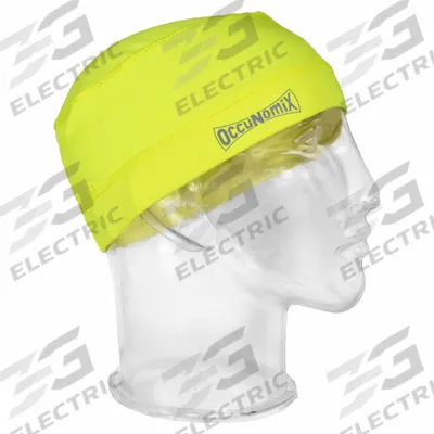 OCCUNOMIX Cooling Skull Cap: Yellow, Universal, Beanie, Cooling, Polyester - Bandanas