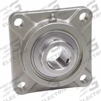 IPTCI BEARINGS Flange Mount Bearings: Radial Ball, 2 in Bore, SS, Set Screws, 6 3/8 in Lg (MPN SUCSF211-32). Key specifications — Brand: IPTCI BEARINGS; Lubricant Material: Mobil FM222; Mounting Bolt Size: 5/8 in; System of Measurement: Inch.