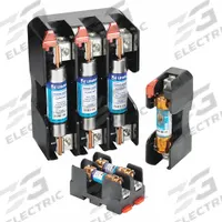 LITTELFUSE Fuse Block: Open Block Design, 3 Pole, 250 V AC, Pressure Plate, Indicating (MPN LFH250603CID). Key specifications — attr233046: LITTELFUSE.
