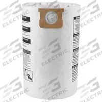 SHOP-VAC Vacuum Bag: Shop-Vac, Dry, Paper, 1-Ply, Std, 9066333. Key specifications — Compatible Vacuum Brand: Shop-Vac; Bag Pickup Type: Dry; Bag Material: Paper; Ply Count: 1-Ply; Brand: SHOP-VAC; Manufacturer Part Number: 9066333.