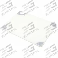 SAN JAMAR Cutting Board: 20 in Overall Lg, 15 in Overall Wd, White, Co-Polymer, NSF Certified (MPN CBG152012WH). Key specifications — Color: White; Brand: SAN JAMAR; Material: Co-Polymer; NSF Certified: Yes.