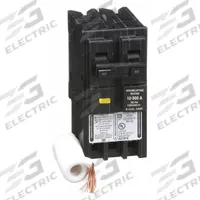 SQUARE D Miniature Circuit Breaker: 40 A, 120/240V AC, Single Phase, 10kA at 120/240V AC, 2 Poles (MPN HOM240GFI). Key specifications — Phase: Single; Amps: 40 A; AC Voltage Rating: 120/240V AC; Max. AIR Rating: 10kA at 120/240V AC; For Use With: Homeline Load Center; Brand: SQUARE D.