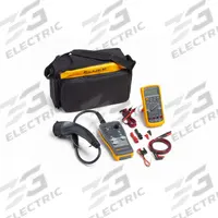 FLUKE eMobility Tool Kit: Electric Vehicle Charging Station Tester, LED, No Connectivity, 9V (MPN FLK-FEV100/TY1 KIT). Key specifications — Brand: FLUKE; Battery Type: 9V; Connectivity: No Connectivity; Display Type: LED; Includes: 80BK Temperature Probe; Standards: CE; Testing Functions: CP States; Tool Type: Electric Vehicle Charging Station Tester.