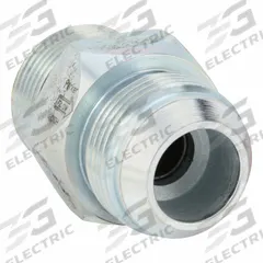 PARKER Hydraulic Check Valve: 2,500 psi, 80 gpm, 1 5/8 in, SAE O-Ring Boss (MPN DT-1250-MOMF-5). Key specifications — Body Material: Steel; Outlet Connection Type: JIC 37° Flare; Brand: PARKER; Inlet Connection Type: SAE O-Ring Boss.