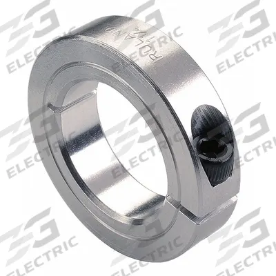 RULAND MANUFACTURING Shaft Collar: 1-Piece, Inch, Round, Clamp-On, 2 1/16 in Bore Dia - Aluminum Shaft Collars