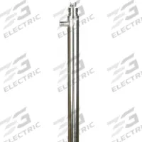 FINISH THOMPSON Drum Pump Tube: Fixed, 316 Stainless Steel, 2 in Inlet Size, 40 gpm Max. Flow Rate (MPN DPFS006). Key specifications — Brand: FINISH THOMPSON; Discharge Connection Type: Hose Barb.