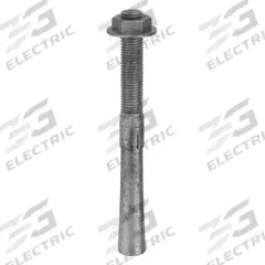 MKT FASTENING Wedge Anchor: 10 in Overall Lg, 7/8 in Dia, 7/8"-9 Thread Size, 4 in Thread Lg, 4 PK (MPN 2878100). Key specifications — Brand: MKT FASTENING; Anchor Type: Wedge; Finish Type: Galvanized.