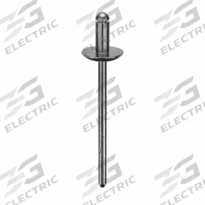 APPROVED VENDOR Blind Rivet,1 36/61" L,1/8" dia,PK500: Inch, 1 19/32 in Overall Lg, 9/32 in Body Lg - Large Flange Blind Rivets