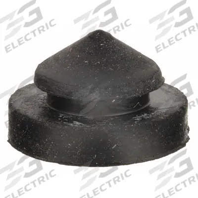 APPROVED VENDOR Bumper Door Stop: Door - Mounted, 3/8 in Wd, 3/8 in Overall Ht - Standard Door Stops