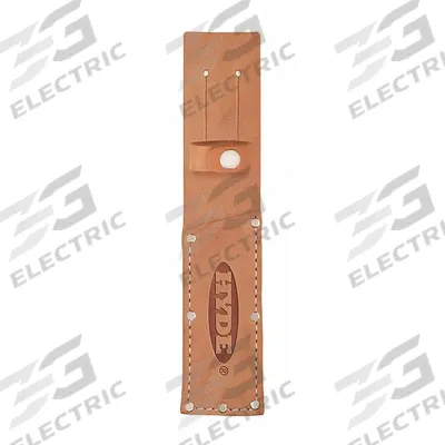 HYDE TOOLS Tool Sheath: For 1 3/4 in Belt Wd - Max, 1 Pockets - Synthetic Leather Tool Sheaths