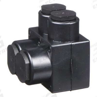 BURNDY Multitap Connector: 2 Port, Single-Sided Entry, 14 AWG – 4 AWG Wire Size - Dry-Location Single-Sided Entry Multitap Connectors