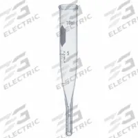 KIMBLE Centrifuge Tube: 10 mL, Centrifuge Tube, 17 mm Body Dia, 119 mm Overall Ht, Colorless (MPN 45225-10). Key specifications — Graduated: Yes; Includes Closure: No; Body Color: Colorless; Brand: KIMBLE; Bottom Shape: Conical.