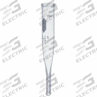 KIMBLE Centrifuge Tube: 10 mL, Centrifuge Tube, 17 mm Body Dia, 119 mm Overall Ht - Glass Centrifuge Tubes