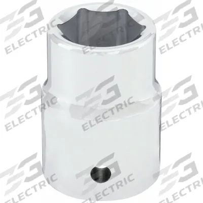 WESTWARD Socket: Metric, 3/4 in Drive Size, 21 mm Socket Size, 6-Point, Std, Chrome - 3/4" Drive Hand Sockets