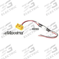 MAXXIMA LED Load Equalizer: 3-Pin Connector, 3 Wires, 15 in Wire Lg, 1 Connectors (MPN M50905). Key specifications — Wire Sizes Included: 18 AWG; Connector Type: 3-Pin Connector; Compatible Product Type: Standard Incandescent Flasher Modules.