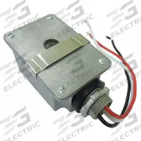 DAYTON Photocontrol: Flush In-Post Photocell Mounting, 1/2 in Stem Dia, SPST, 120V AC, 120V AC (MPN 26WA77). Key specifications — attr211224: DAYTON; attr1072315: Lock Nut.