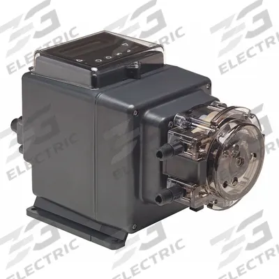 STENNER Peristaltic Chemical Metering Pump: 120V AC, 1/16 hp HP, 60 gpd Max. Flow Rate - Variable Flow Peristaltic Chemical Metering Pumps