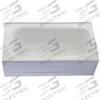 AMERICAN STANDARD Soaking Tub: Right Drain Location, 17 3/4 in Overall Ht, 60 in Overall Lg (MPN 2461002.020). Key specifications — Features: Right-Hand Drain; Brand: AMERICAN STANDARD.