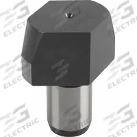 KIPP Stepped Diamond Locating Pin: Flattened, Shouldered, Tool Steel, 8 mm Shank Outside Dia (MPN K0293.516). Key specifications — Brand: KIPP.