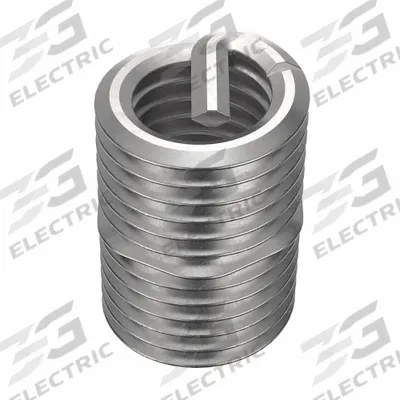 HELI-COIL Helical Insert: Tanged Tang Style, Screw-Locking, 1/4"-28 Thread Size - Screw-Locking Tanged Helical Inserts