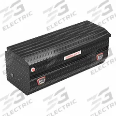 WEATHER GUARD Utility Chest Truck Box: Utility Chest Truck Box, Aluminum, 20 in Overall Dp, Keyed (MPN 624-5-04). Key specifications — Brand: WEATHER GUARD; Color: Gloss Black; Latch Type: Push Button.