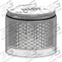 SCHNEIDER ELECTRIC Tower Light Module: Flashing, 24V AC/DC, White, 2 13/16 in Overall Dia, XVB7C57. Key specifications — Brand: SCHNEIDER; Compatible with Series: Harmony XVB7; Lens Color: White; Operating Voltage: 24V AC/DC; Manufacturer Part Number: XVB7C57.