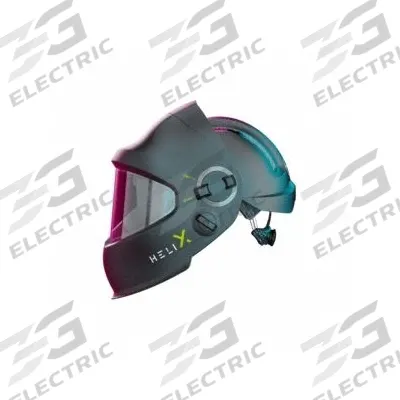 OPTREL Welding Helmet: Auto-Darkening, 5 Arc Sensors, Black, W4/W5/W6/W7/W8/W9/W10/W11/W12 - Auto-Darkening Welding Helmets - Solid Color