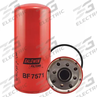 BALDWIN FILTERS Fuel Filter: Spin-On, 5 1/16 in Outside Dia, 1 1/2"-16 Thread Size - Spin-On Fuel Filters