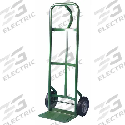 APPROVED VENDOR General Purpose Hand Truck: 500 lb, Single-Loop Handle, Green, Steel - Easy-Load Hand Trucks