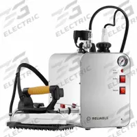RELIABLE Professional Ironing Station: 2,000 W Watt @ 120V, 4.5 L Water Capacity, Pivoting (MPN 6000IS)