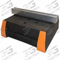 ANVIL H Block Support: Rubber Base, Galvanized Steel, 12 in Overall Lg, 12 in L x 12 in W Base Size (MPN 2400714620). Key specifications — Support Material: Steel; Base Material: Rubber; Base Size: 12 in L x 12 in W; Brand: ANVIL.