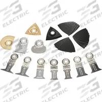 FEIN Oscillating Tool Blade Set: 26 Blades, Semi-Circular/Straight, Starlock Connection (MPN 35222967060). Key specifications — attr1097629: FEIN; attr1097591: Porter Cable (with Adapter).