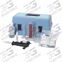 HACH Chloride Test Kit: Chloride, 10 to 8,000 mg/L Cl⁻, 0.1-20 mg/L, 100 Tests, 8 Pieces (MPN 2063500). Key specifications — Range: 10 to 8,000 mg/L Cl⁻; Sensitivity: 0.1-20 mg/L; Brand: HACH; Includes: Delivery Tube; Test Parameters: Chloride.