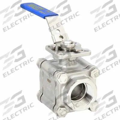 APPROVED VENDOR Manual Two-Way Ball Valve: 1 1/2 in, CF8M Stainless Steel, Straight Valve Body - Stainless Steel Ball Valves