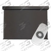 KEYSTONE FABRICS Exterior Sun Shade: Kona, 48 in Valence Wd, Motor with Remote Control, Right (MPN E80.48.60). Key specifications — Operation Mechanism: Motor with Remote Control; Tie Down Type: Cable System; Operation Side: Right; Valance Color: Oil Rubbed Bronze; Manufacturer Part Number: E80.48.60; Brand: KEYSTONE FABRICS; Fabric Color: Kona.